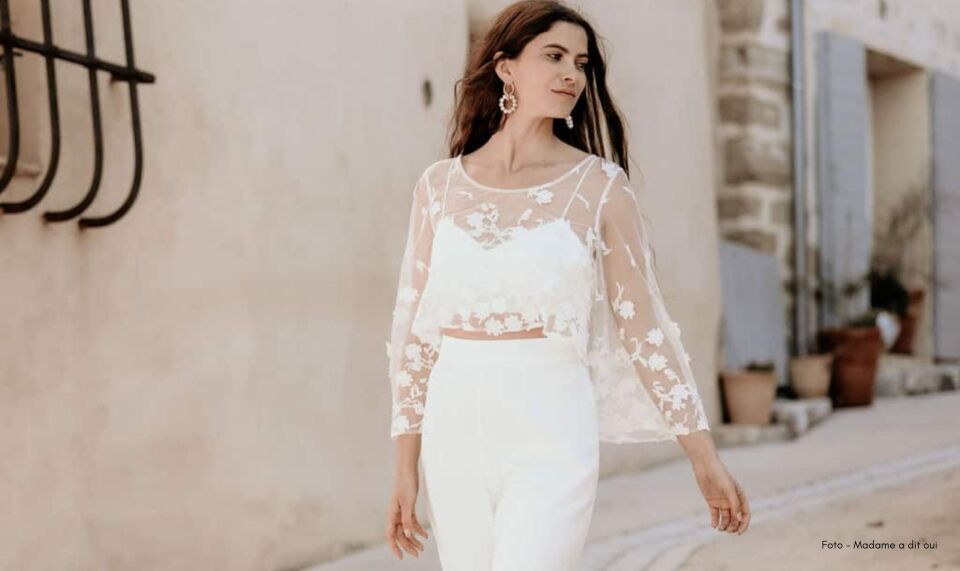 Trouwjurk van Elements bridal by Marian impressie 3