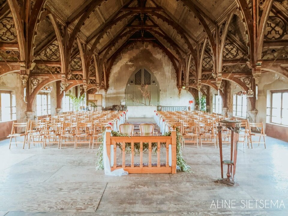 Trouwlocatie Metaal Kathedraal impressie 2