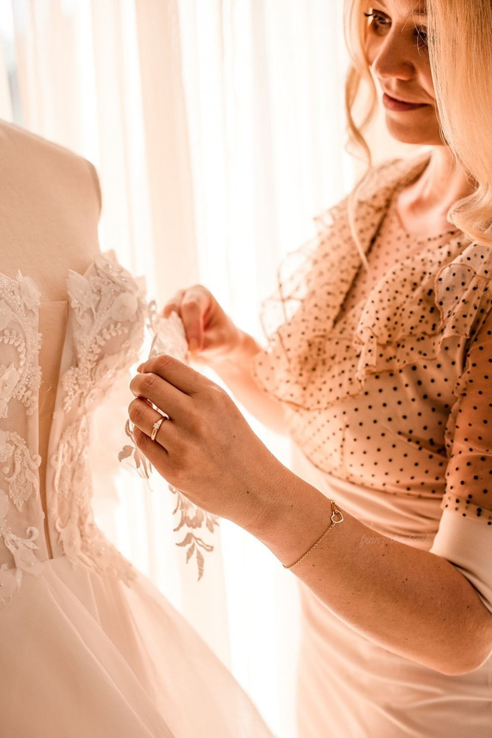 Trouwjurk van Villa Marina Brautmode impressie 2