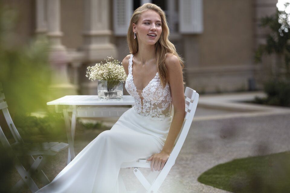 Trouwjurk van Bruidsmode Mariska details