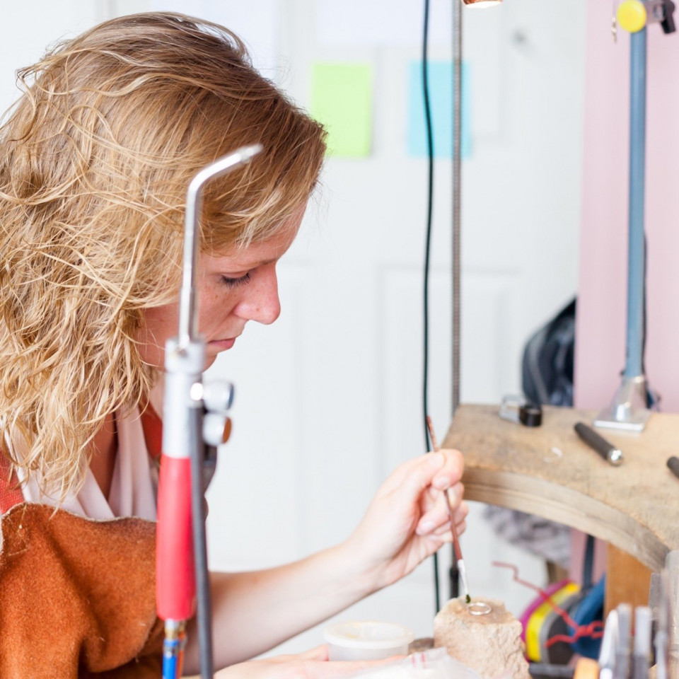 Trouwringen van Michelle Gerlofsma Goudsmid details