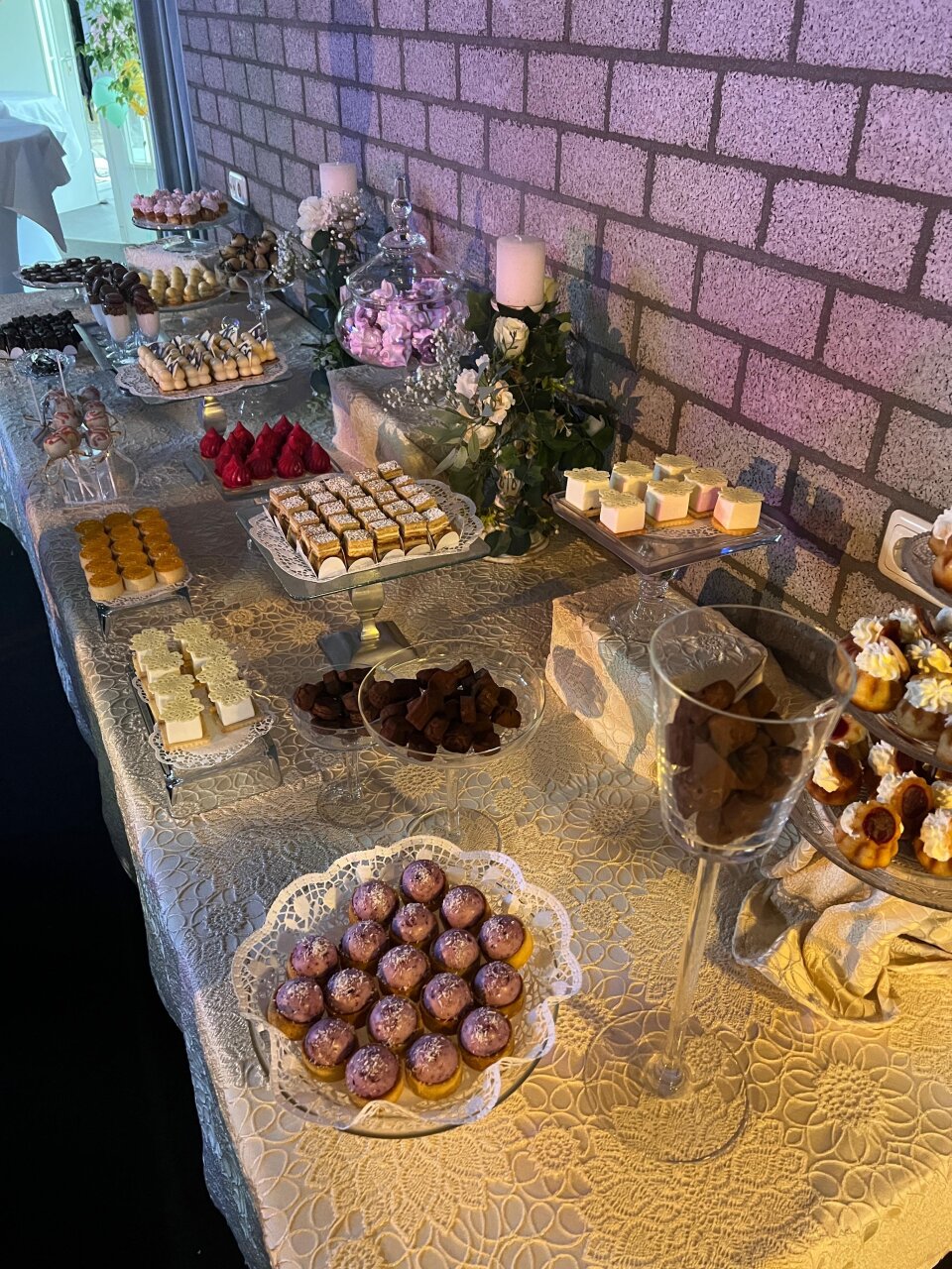 Bruidstaart van Patisserie Artisanale details