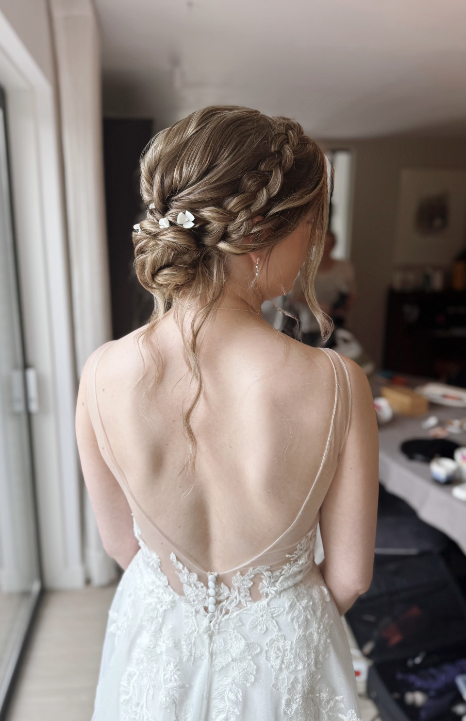 Bruidskapsel door Bruidsstyliste Merel impressie 4