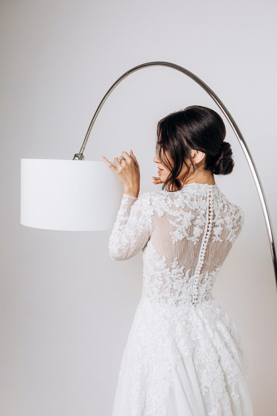 Trouwjurk van MAGNOLIA Bruidsatelier details