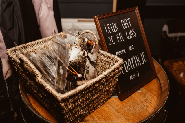 foto als huwelijksbedankje