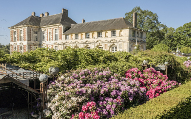 Chateau en France, architecture typique 
