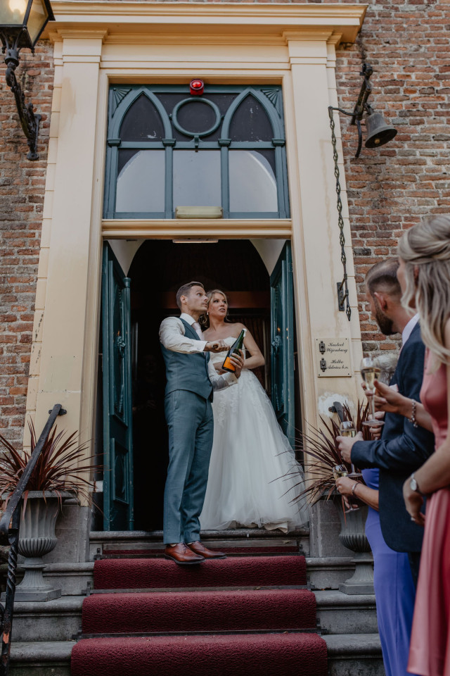 Diner bij kasteel Wijenburg