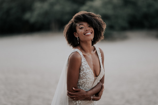 abito da sposa bianco