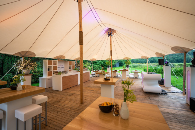 sailcloth voor een bruiloft