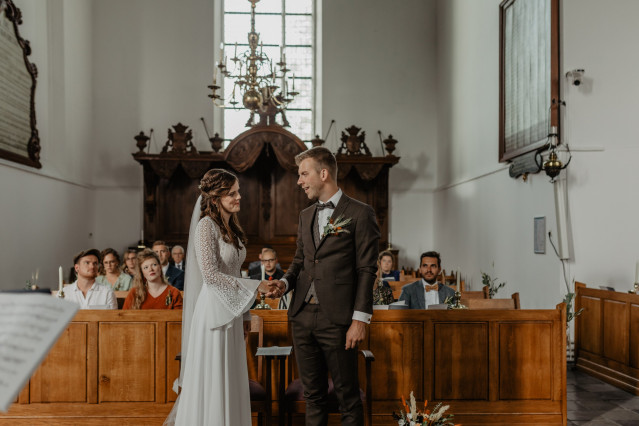 Trauung in der Kirche