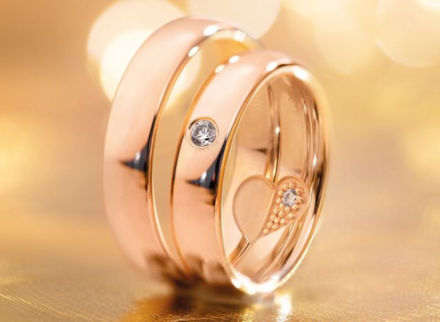 rose gouden trouwringen