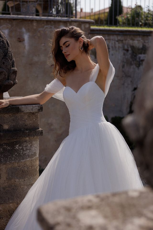 brautkleid im Prinzessinnen-stil