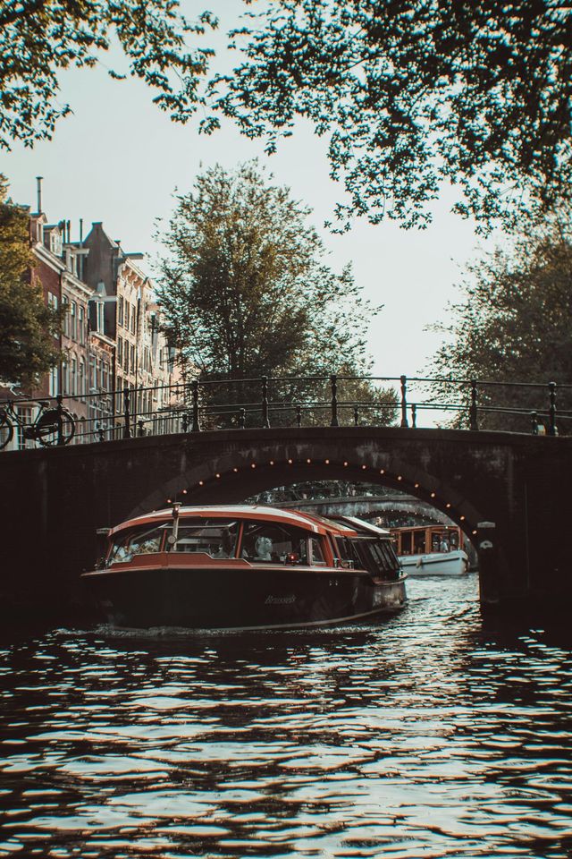 Grachtenfahrt in Amsterdam
