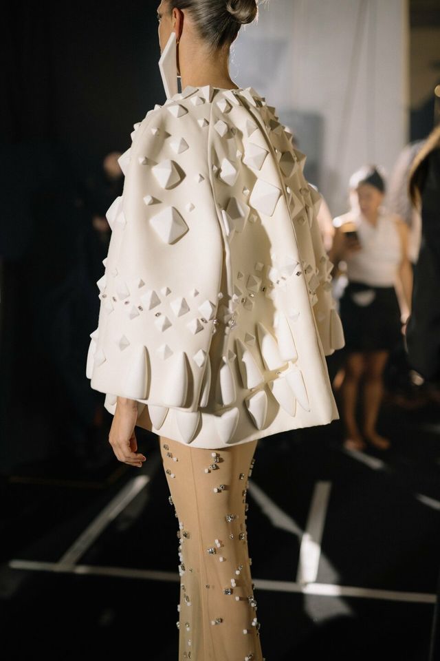 veste haute couture nuptiale de Stéphane Rolland