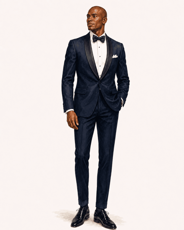 black tie bruiloft gast heren