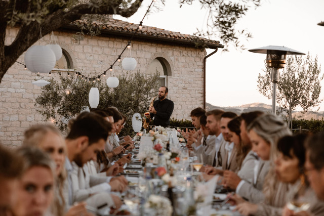 menu de mariage