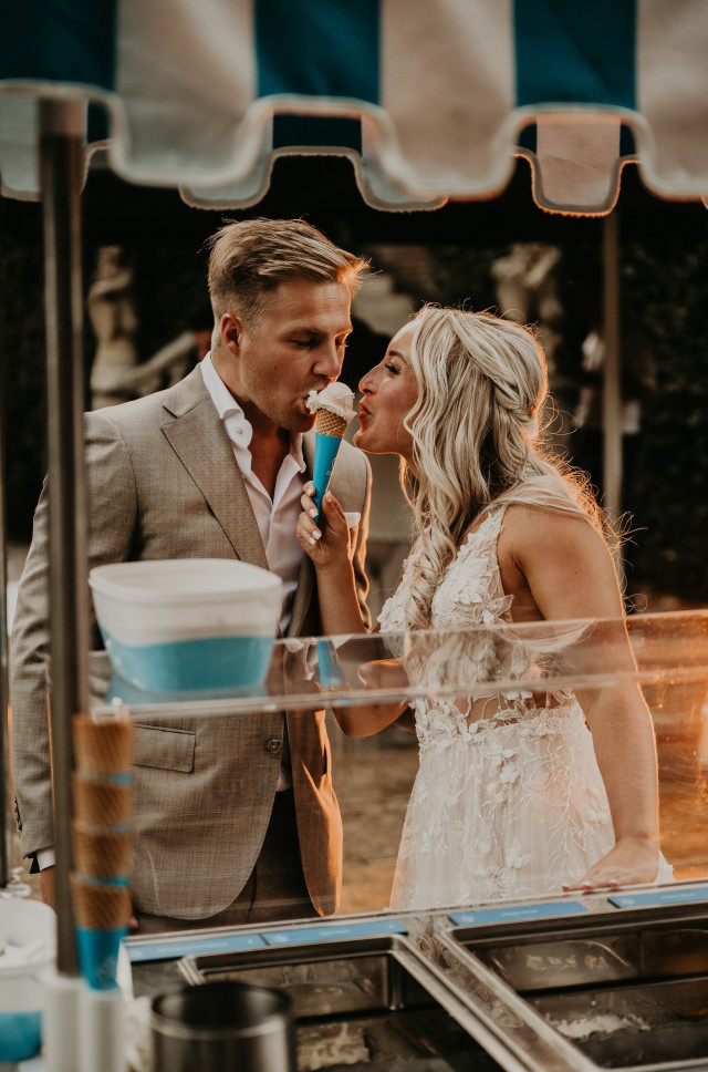 Couple & glace