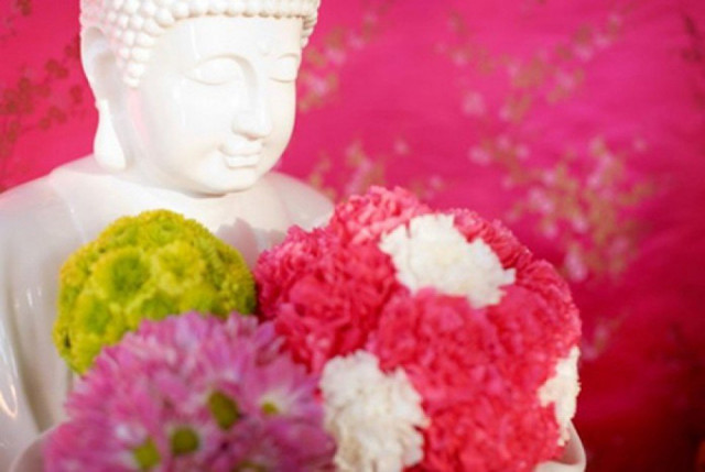 bruiloft roze kleuren