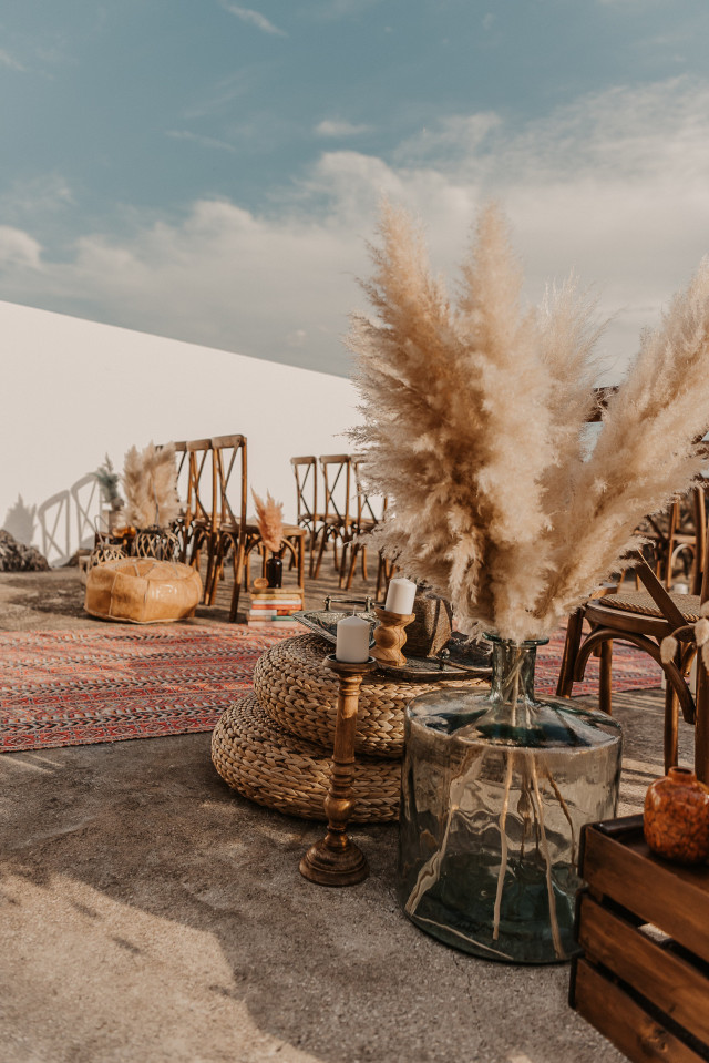 decoratie locatie strand bruiloft