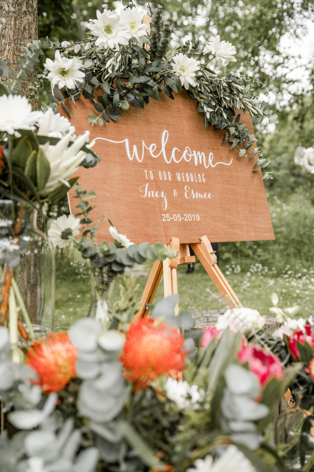 Pancarte de mariage