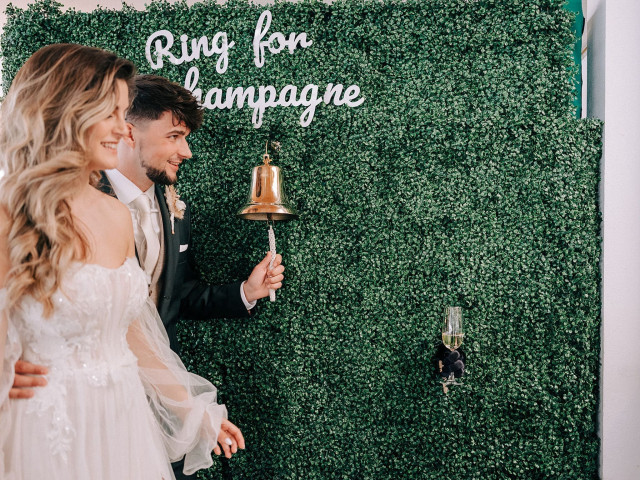 mur de champagne
