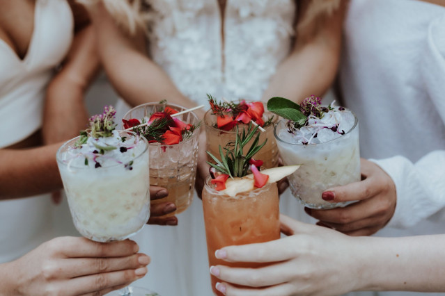 cocktail op bruiloft