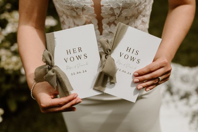 Livret des vœux de mariage