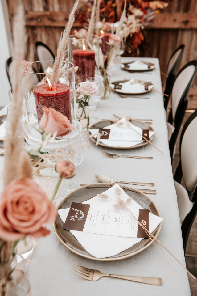Chandelier et decoration de table