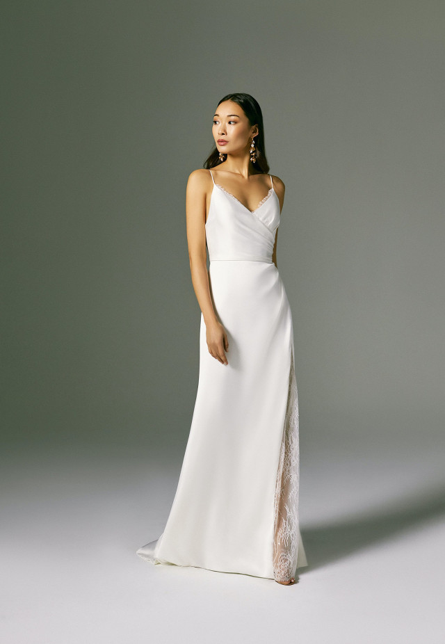abito da sponsa designer Justin Alexander