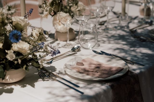 romantische tafeldecoratie