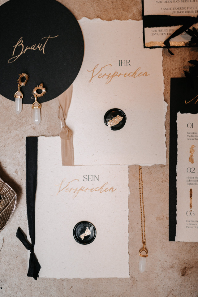 Tarjetas de bodas.