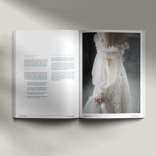trouwjurken inspiratie in het boek over trouwen