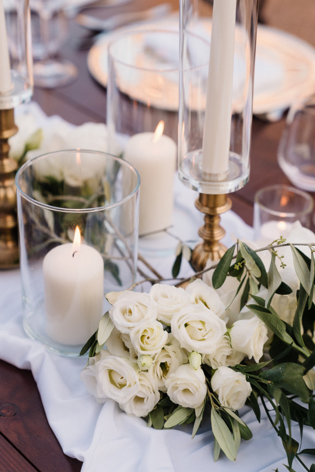 klassieke tafel decoratie
