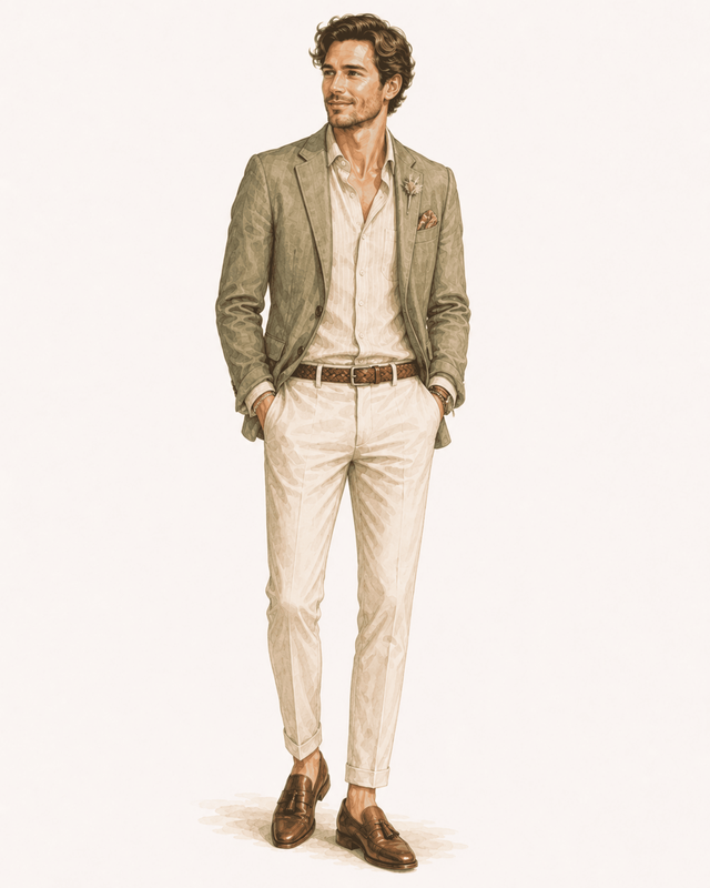 bohemian gast outfit heren