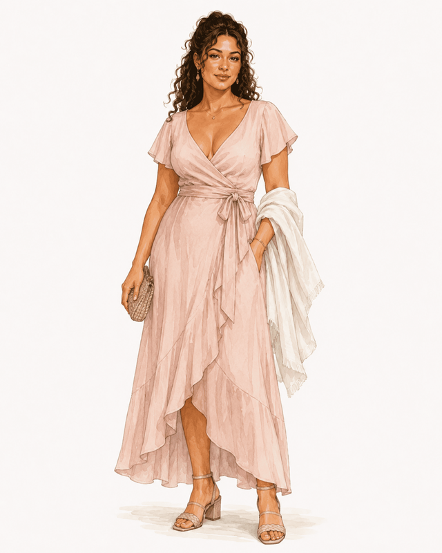 outfit voor gast tuin bruiloft dames