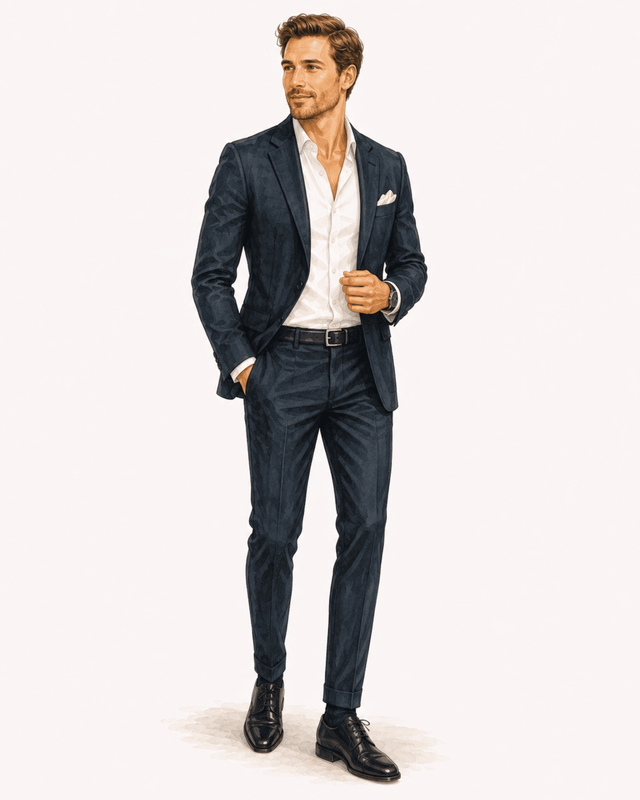 bruiloft gast outfit heren 