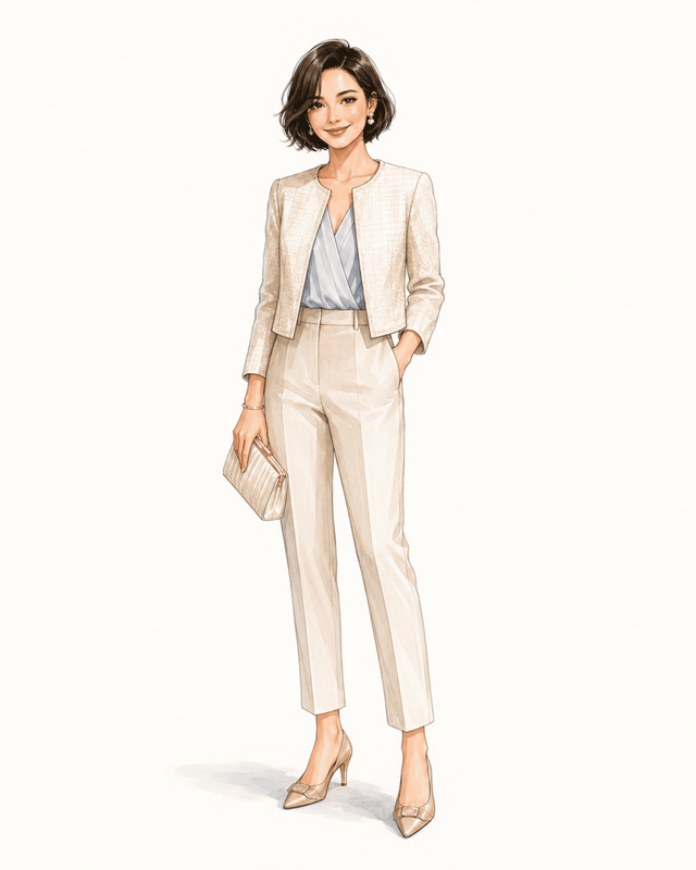 outfit dames gast tenue de ville