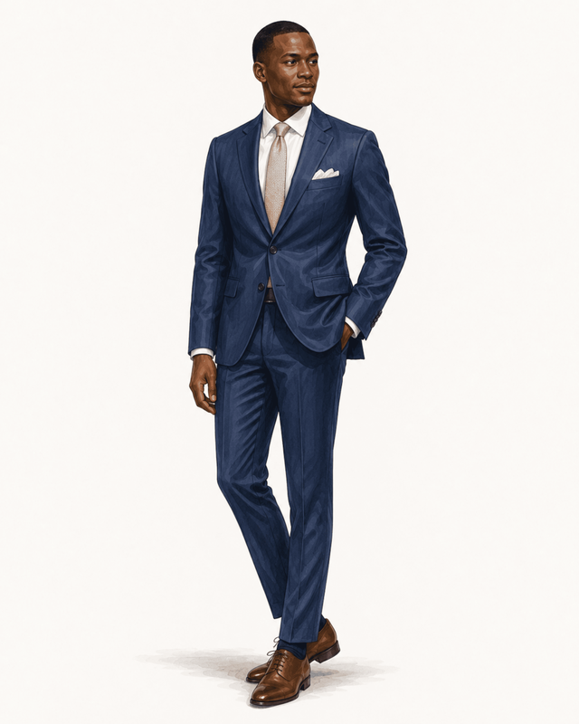 tenue de ville heren bruiloft outfit gast