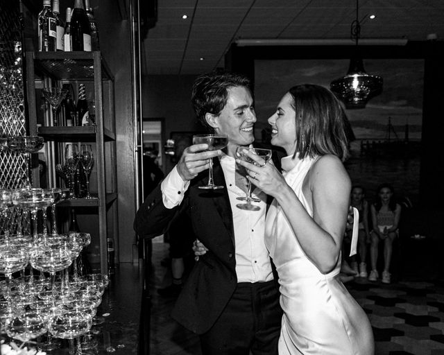 pareja de recién casados