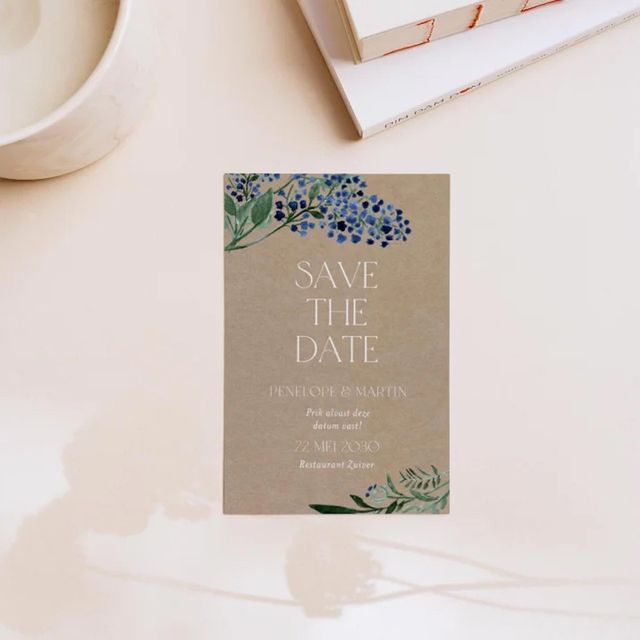 Cotton Bird save the date