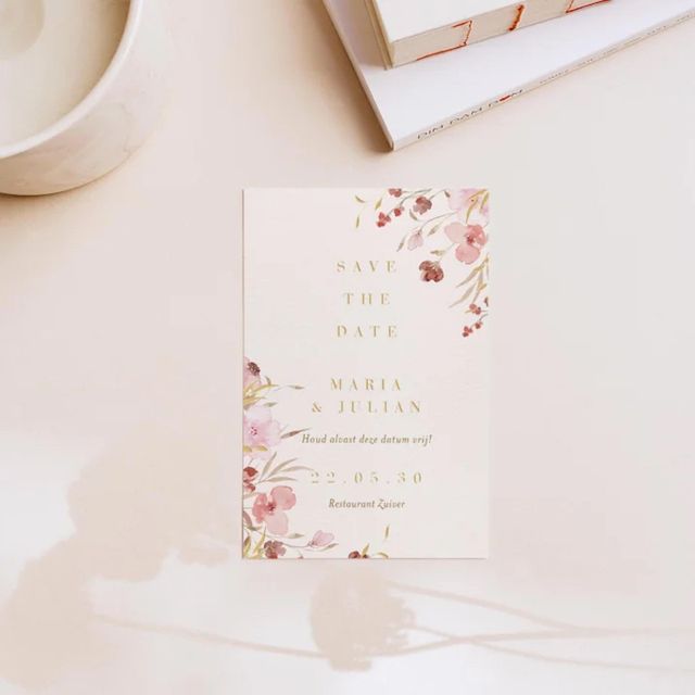 Cotton Bird save the date