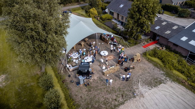 feesttent bruiloft