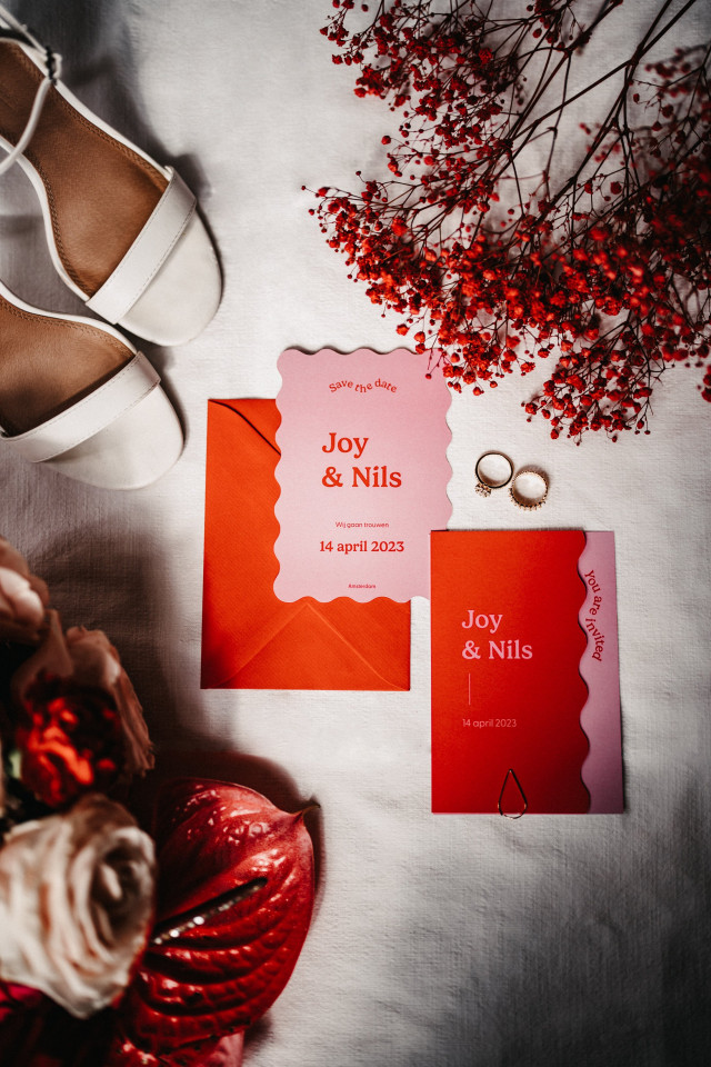 Invitaciones de boda.
