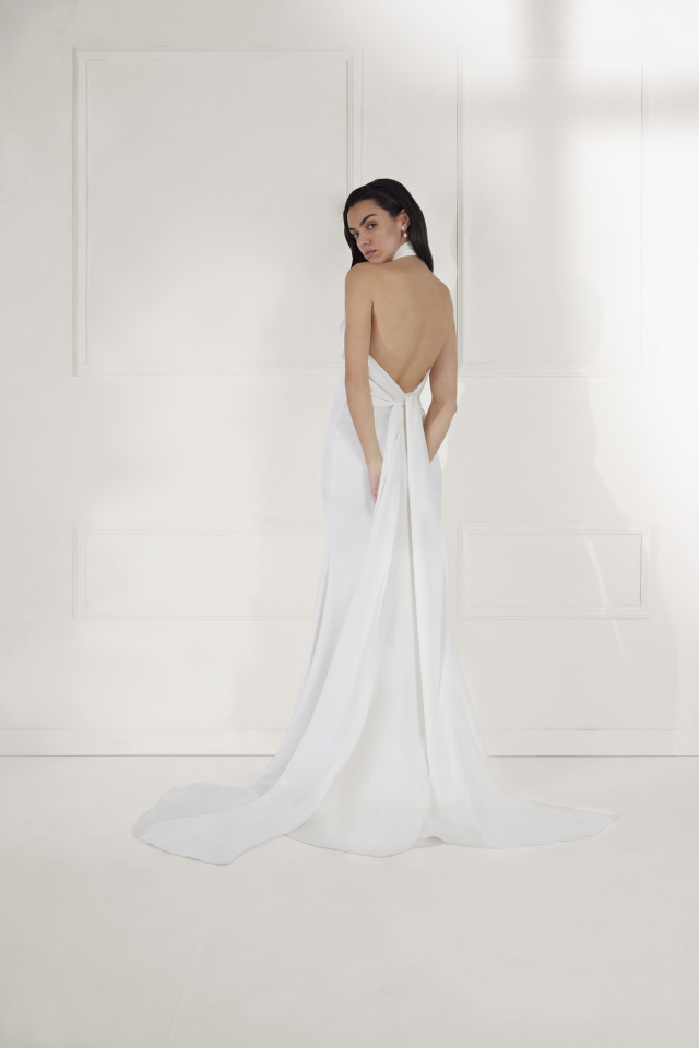 Braut im Brautkleid