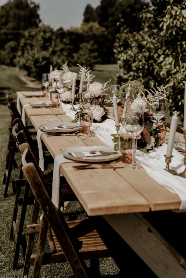 Table decoree selon le theme