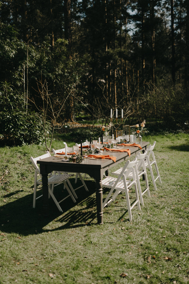 bruilofttafel buiten 