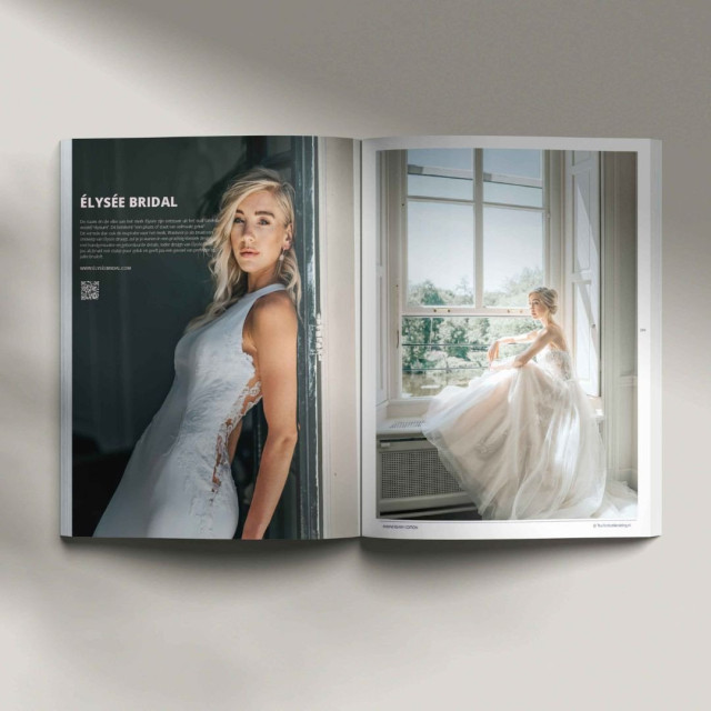 trouwjurken inspiratie in het boek over trouwen