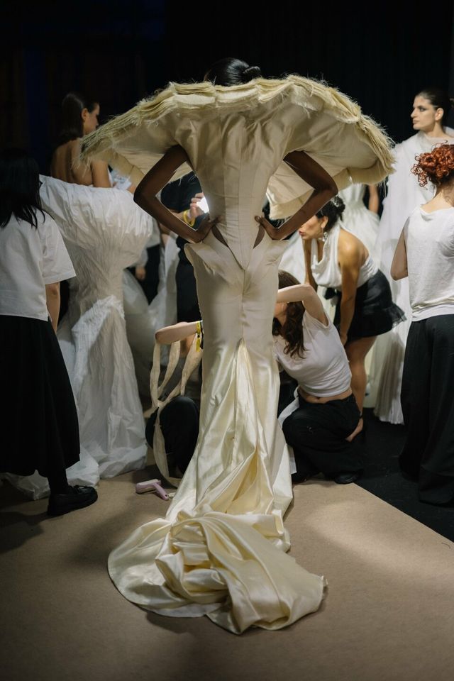 robe de mariée haute couture de Stéphane Rolland