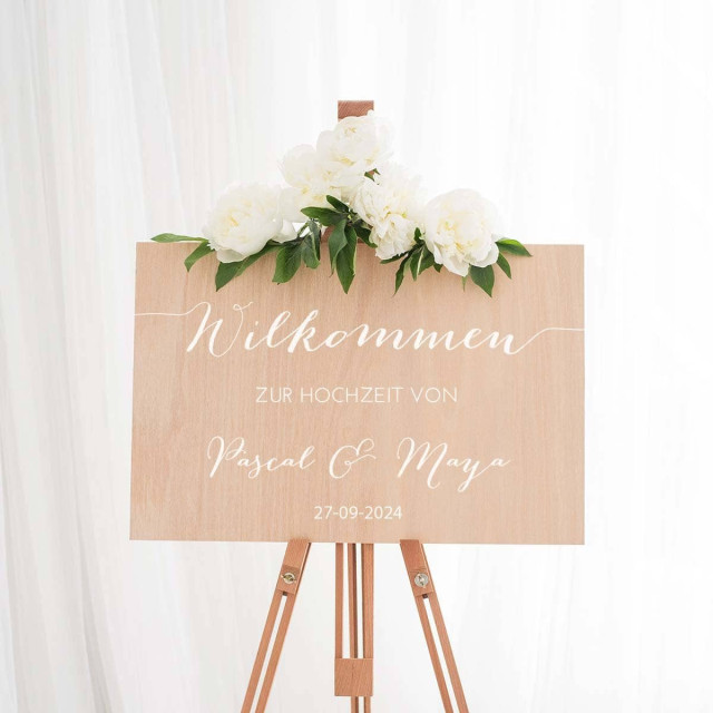 Hochzeitsschild