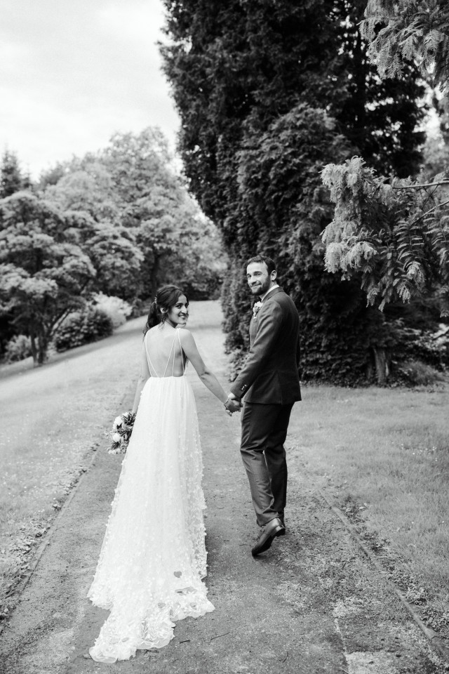 robe de mariée avec traîne